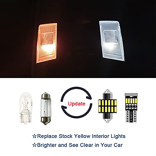 Kit de Luz LED Interior 9 piezas para Toyota 4Runner 1996-2002 miniatura 2