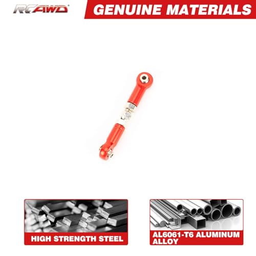 Varilla de acoplamiento RCAWD de 6 piezas para Arrma 1/10 Vorteks Senton Granite 3