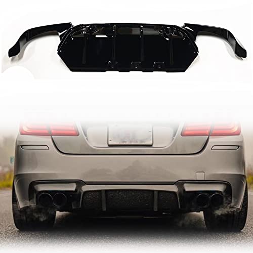 Diffuseur arrière BMW Série 5 F10 pour look M Sport agressif 11-16