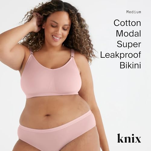 KNIX Leakproof Cotton Modal Bikini - Period Underwear for Women2
