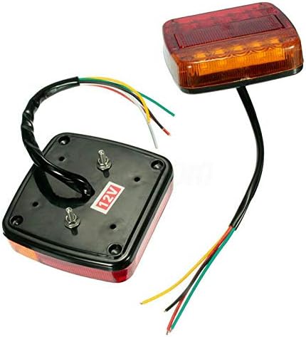 UBERSWEET® Super Bright LED Tail Lights Running Brake Car Replacement AS+ABS Durable