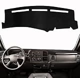 SHINEHOME Dashboard Cover Dash Mat Compatible with 1999-2006 Chevy Silverado Tahoe Avalanche Suburba