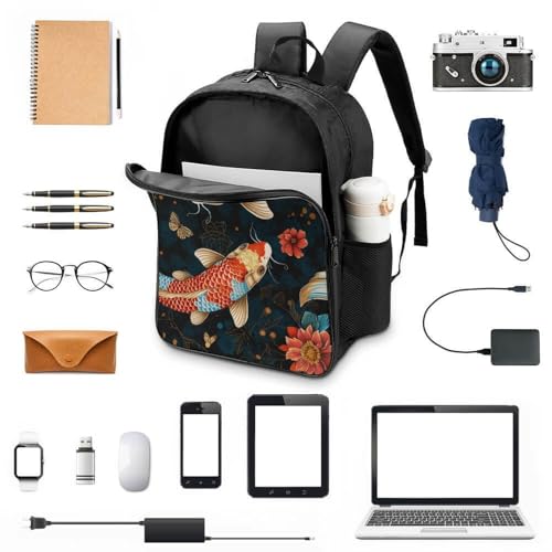 Mochila escolar impermeable de gran capacidad para niñas con bolsillos laterales 4