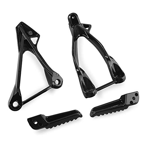 Gzyf Motorcycle Rear Passenger Foot Pegs Motorcycle Rear Foot Rest For Kawasaki Ninja Zx6R 2005-2008, Zx636 2005 2006 #TOP5