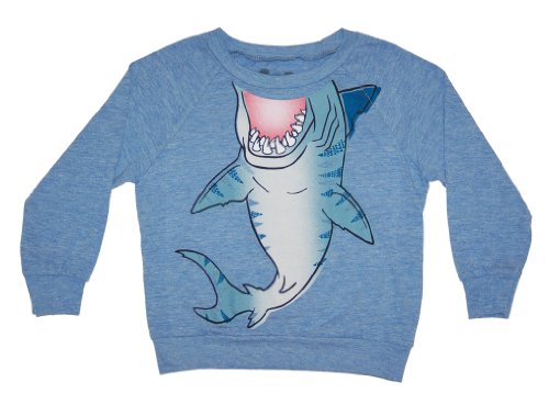 Toddler Longsleeve Become an Animal Pullover - Shark Blue - 2T