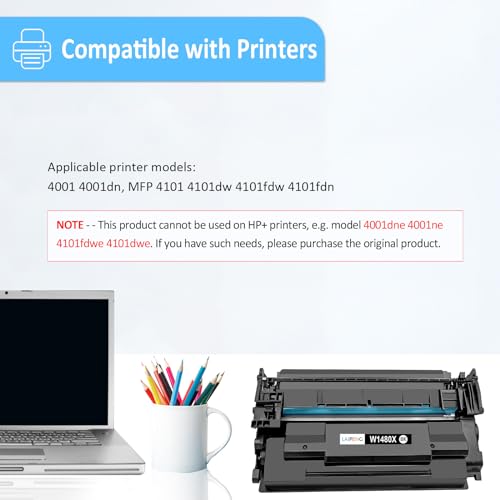 Toner 148A W1480A compatible pour relancer vos impressions LaserJet Pro 4001dn sans bloquer
