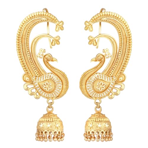 Image of JFL - Jewellery for Less Gold Plated Copper Earrings For Women