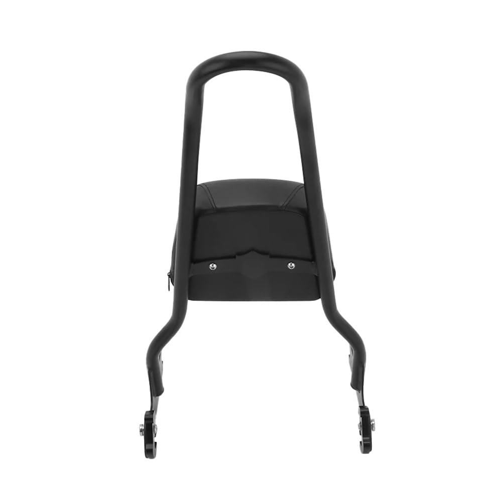 Schienale passeggero moto Kit Sissy Bar Posteriore Per Moto Nero Con Cuscino Schienale Per Ha&rley, Per Softail, Per Custom, Per FXST, Per FXSTC