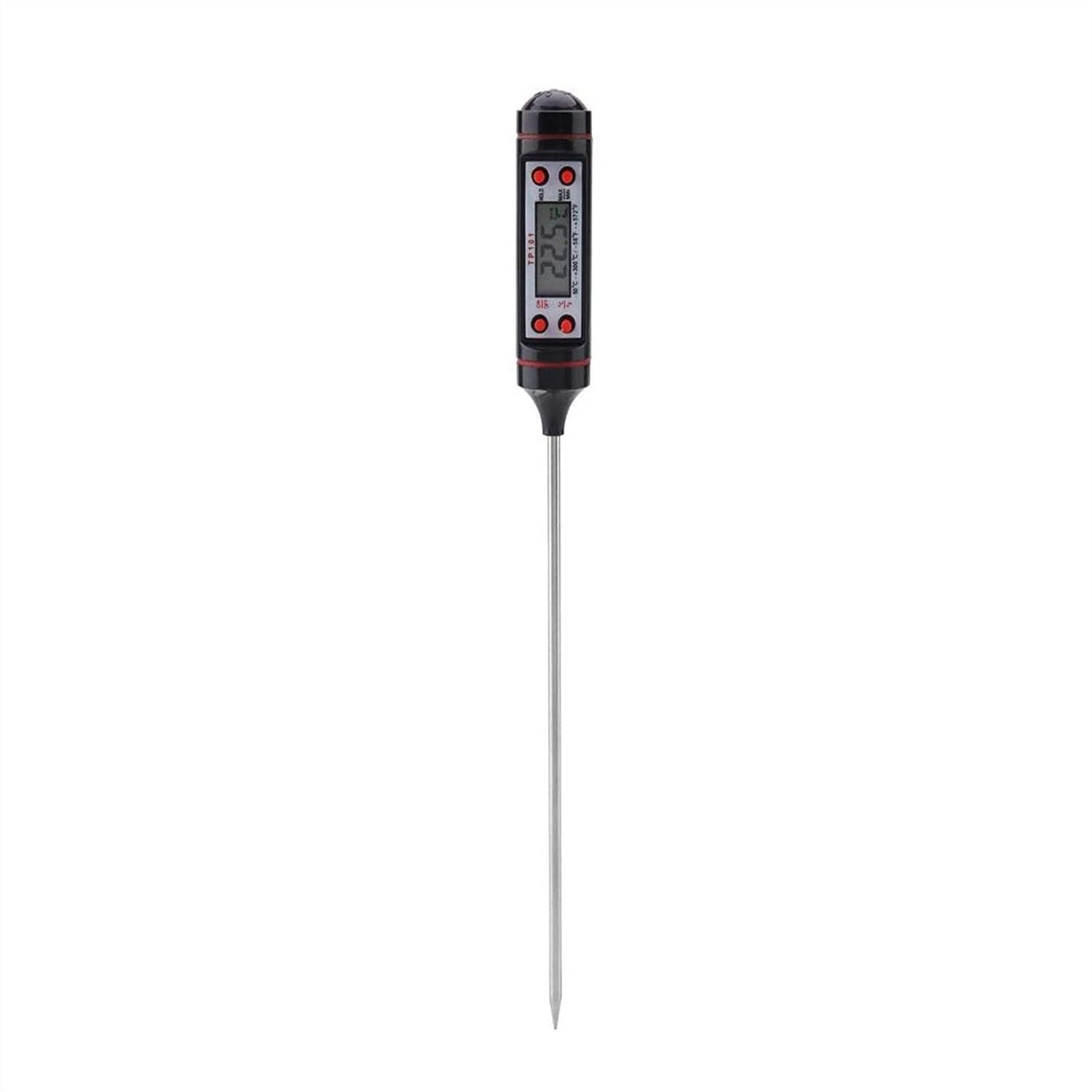 Termómetro Digital para Carne de Barbacoa, termómetro de sonda de Lectura instantánea, medir la Temperatura de los Alimentos, como bistec, Pescado, Carne, Sopa, etc.