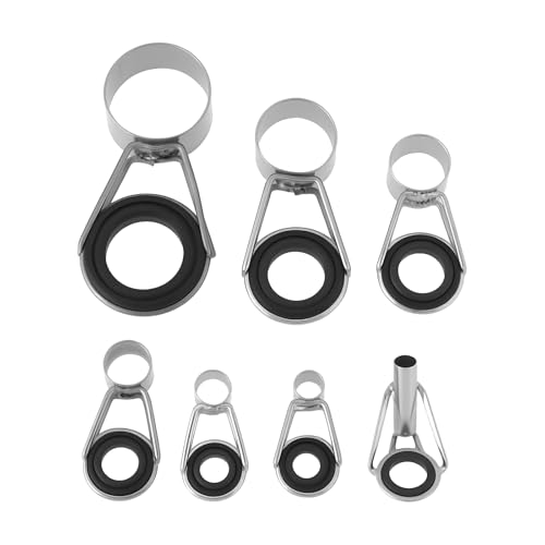 YINETTECH Kit Di Riparazione Per Punte Di Guida Per Canne Da Pesca Da 7 Pezzi 4 5 6 8 11 15 20 Mm Per Accessori Per Canne Da Pesca In Mare