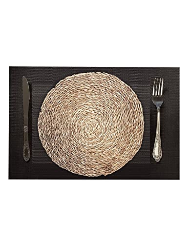 JARDIN202 - Salvamantel Individual de Enea | Mantel Individual Redondo Naturales | Seleccione...