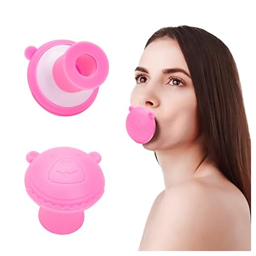 ZHUYIYI Jaw Face Neck Toning Exerciser for Women, Face Lift Skin Firming V Shape Double Chin Exerciser Instrument, Cute Portable Anti Wrinkle Mouth Exercise Face Slimming Trainer Tool
