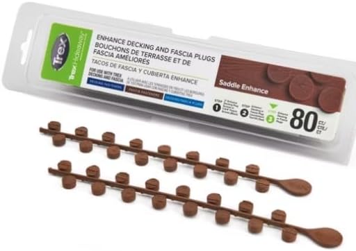 Trex Enhance Saddle Plugs 80ct