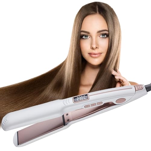 Plancha Pelo Mini, Plancha Pelo para Viajes, Plancha Pequeña para Pelo Porto, Placa de Cerámica, Portátil