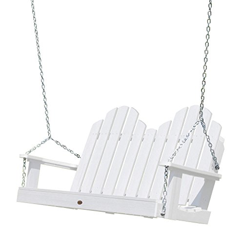 Highwood Ad-Sw1Cw52-Whe Classic Westport Porch Swing, 4 Feet, White #TOP13