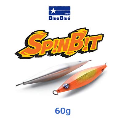 Amazon | ブルーブルー メタルジグ スピンビット 60g | ブルー