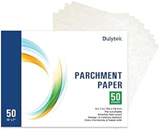 Dulytek Pre-Cut Parchment Paper - 10