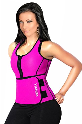 YIANNA Sweat Neoprene Sauna Suit - Waist Training Vest - Sauna Tank Top
