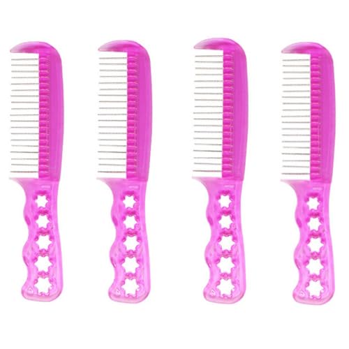 4 Pcs Doll Brush, Detangling Brush for Hair Extensions, Wigs and Wet Hair