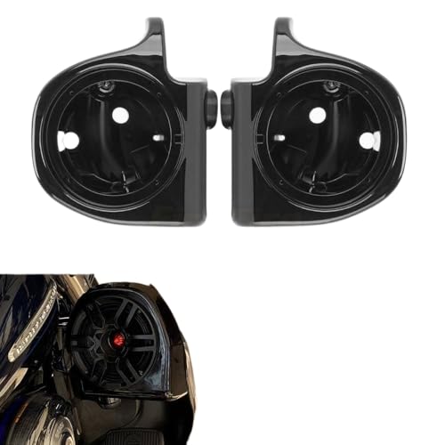 Caja de parlantes ventilados 6.5 pulg. para moto Touring miniatura 3
