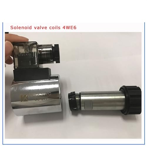 Bobine pour electrovanne hydraulique 4WE6 AC220V avec tige de guidage - 3