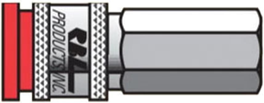 RBL Products 611 1/4" Coupler, Female Npt