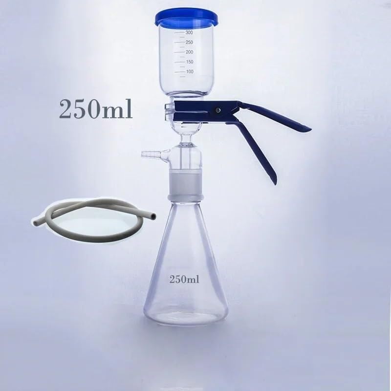 1 szt. 250 ml Aparat do filtracji próżniowej - Membrany ze szkła borokrzemianowego Filtr do użytku laboratoryjnego