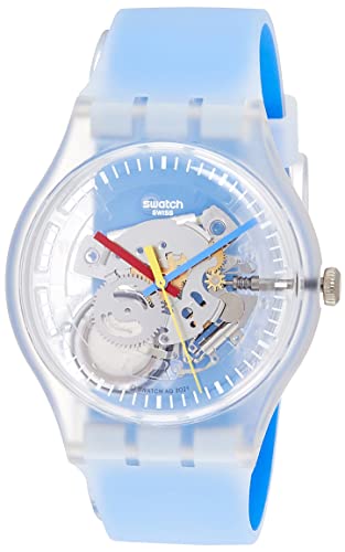 Preisvergleich Produktbild Swatch New Gent SUOK156 Clearly Blue Striped, Band, Band, Gurt