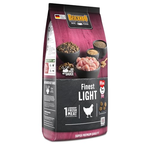 Belcando Finest Light [1 kg] Hundefutter | Trockenfutter für kleine & mittlere übergewichtige Hunde | Alleinfuttermittel für Hunde ab 1 Jahr – Ansicht 2