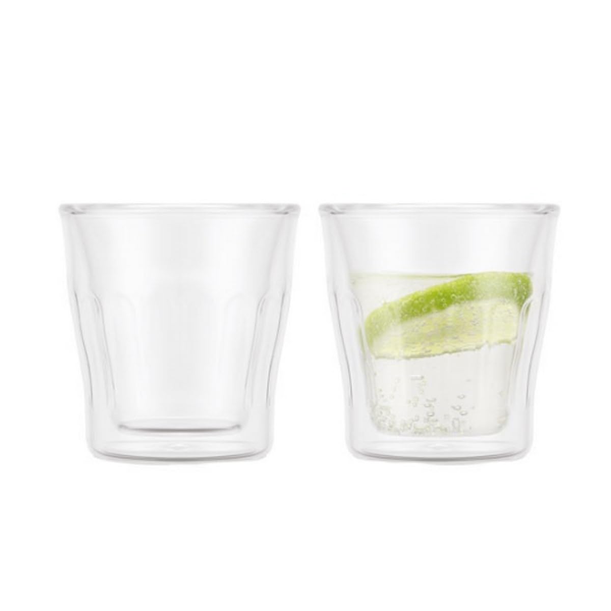 3oz Copenhagen Double Wall Insulated Espresso Glasses, High-Heat Borosilicate Glass, 2pc,…