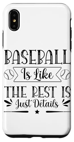 Baseball Is Life The Rest Is Just Details�B �X�}�z�P�[�X iPhone XS Max �p