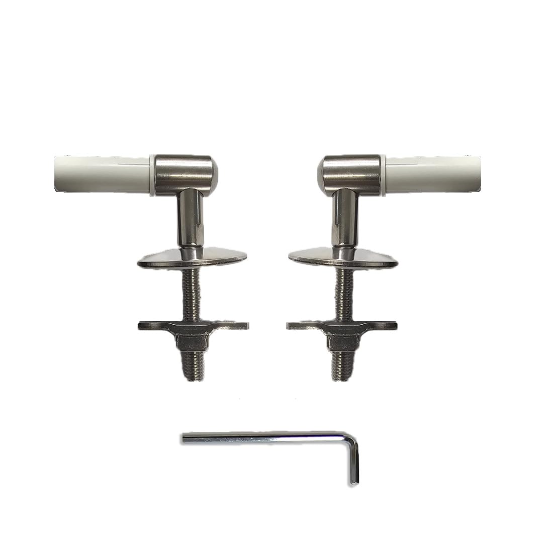 HYDRO HOME Kit de bisagras para tapa de inodoro Mia Ideal Standard termoendurecible J452201
