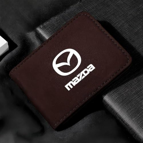 Car Registration Insurance Holder for Mazda CX-90/PHEV 2024,Exclusive Logo Wear-Resistant Durable Folder Store ID Documents Driver's License Vehicle Document Storage,B
