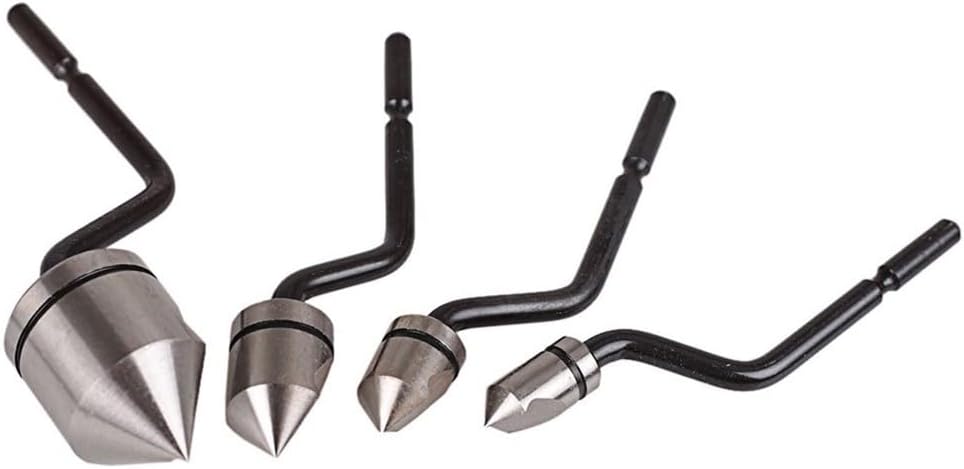 Deburring Tool Handle Kit, With BC6301/8301/1041/1651 Chamfer Cutter Head Set For Stainless Steel, Aluminum, Rubber, And Plastics(4pcs)