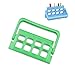 AmeriCan Goods Dental Endo Caddy Block for 8pcs Endodonic Holder & Measuring Autoclavable 275Â°F. Dental Instrument Organizer (Neon Green)