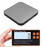 VOBOR Geteilt Küchenwaage Digital 1g/15kg, 304 Edelstahl, 7 Maßeinheiten, Mit Separatem LCD-Display, Zählfunktion und Tara-Funktion, Waage Küche zum Backen Kochen Lebensmittel