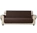 Ameritex Sofa Cover Waterproof Stay in Place, Furniture Protector, Sofa Slipcovers for Dogs (68", Chocolate)