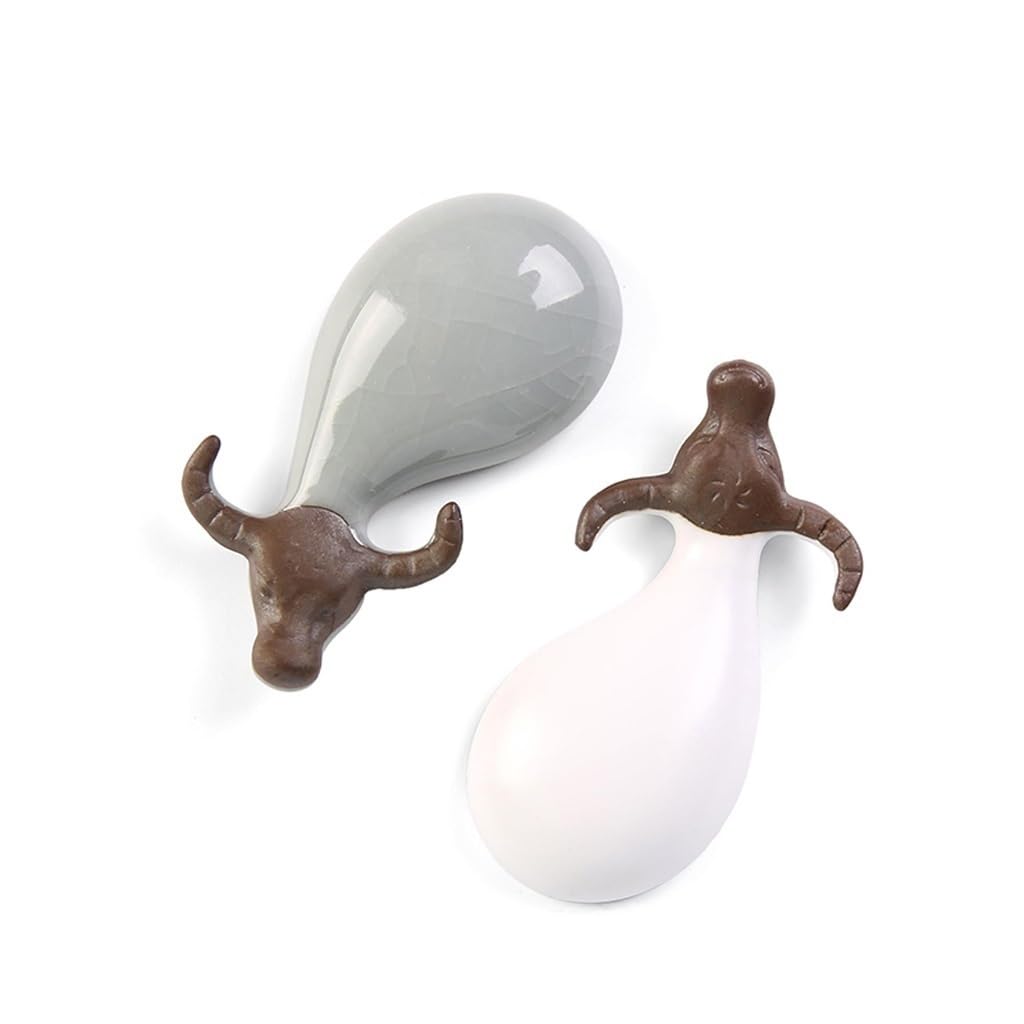 Thé en céramique de bureau en forme de vache pour décoration de maison