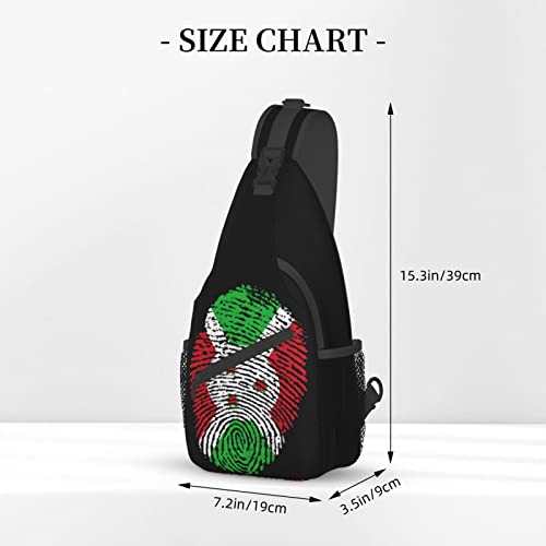 Mochila tipo bandolera unisex para senderismo miniatura 4
