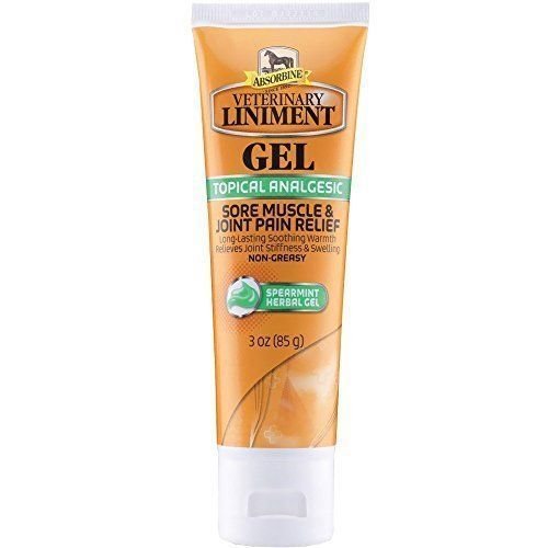 Absorbine Veterinary Liniment Gel (3oz) Horse Joint & Arthritis Pain Reliever