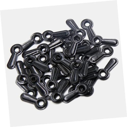 Image of Angoily 100pcs Photo Frame Hardware Clips Backing Clips Screws for Easy Hanging of Pictures Frames Mirrors Artwork for Styles