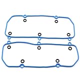 AUCERAMIC VS50441R Engine Valve Cover Gasket Set Fit 1994-2008 for Ford F-150 E-150 E-250 Freestar Mustang Thunderbird Taurus, for Lincoln Continental, for Mercury Sable Cougar Monterey