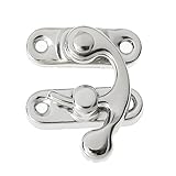 truhenschloss mittelalter Maße: 2,7 x 3,3 cm 4 Truhen-Schlösser 2,7x3,3cm silber Kistenschloss Boxenschloss Truhenverschluss