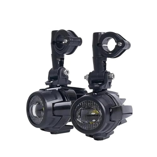 Luces auxiliares moto para evitar riesgos en niebla con BMW R1200GS lámpara 40W
