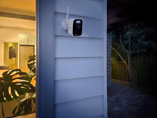 Image of Swann MaxRanger Mini 4K Wi-Fi NVR Home Security System Add-on Camera,Solar Powered,Long Range Wireless Outdoor Cameras, Person,Vehicle,Motion Detection,Colour Night Vision,Wire Free,No Monthly Fee