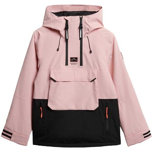 Superdry Para Mujer. WS110182A Chaqueta Ski Rosa (M), Casual, PoliéSter - 2