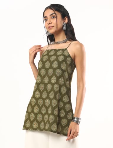 Image of Cotton Rich | Adjustable Back Tie-Up | Casual Ethnic | Short Kurti for Women Latest