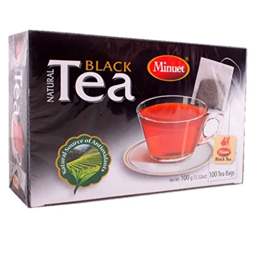 100 Ct Black Tea Bags 100% Natural Pure Flavor Diet Weight Loss Iced Hot Drink #TOP8