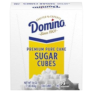 Domino Premium Pure Cane Sugar Cubes Dots, 1 Pound Box