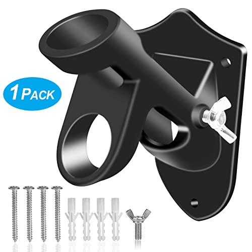 Bonwin FLAG POLE HOLDER BRACKETS Bonwin 1 Inch Flag Pole Mounting Bracket With Hardwares thumb #1